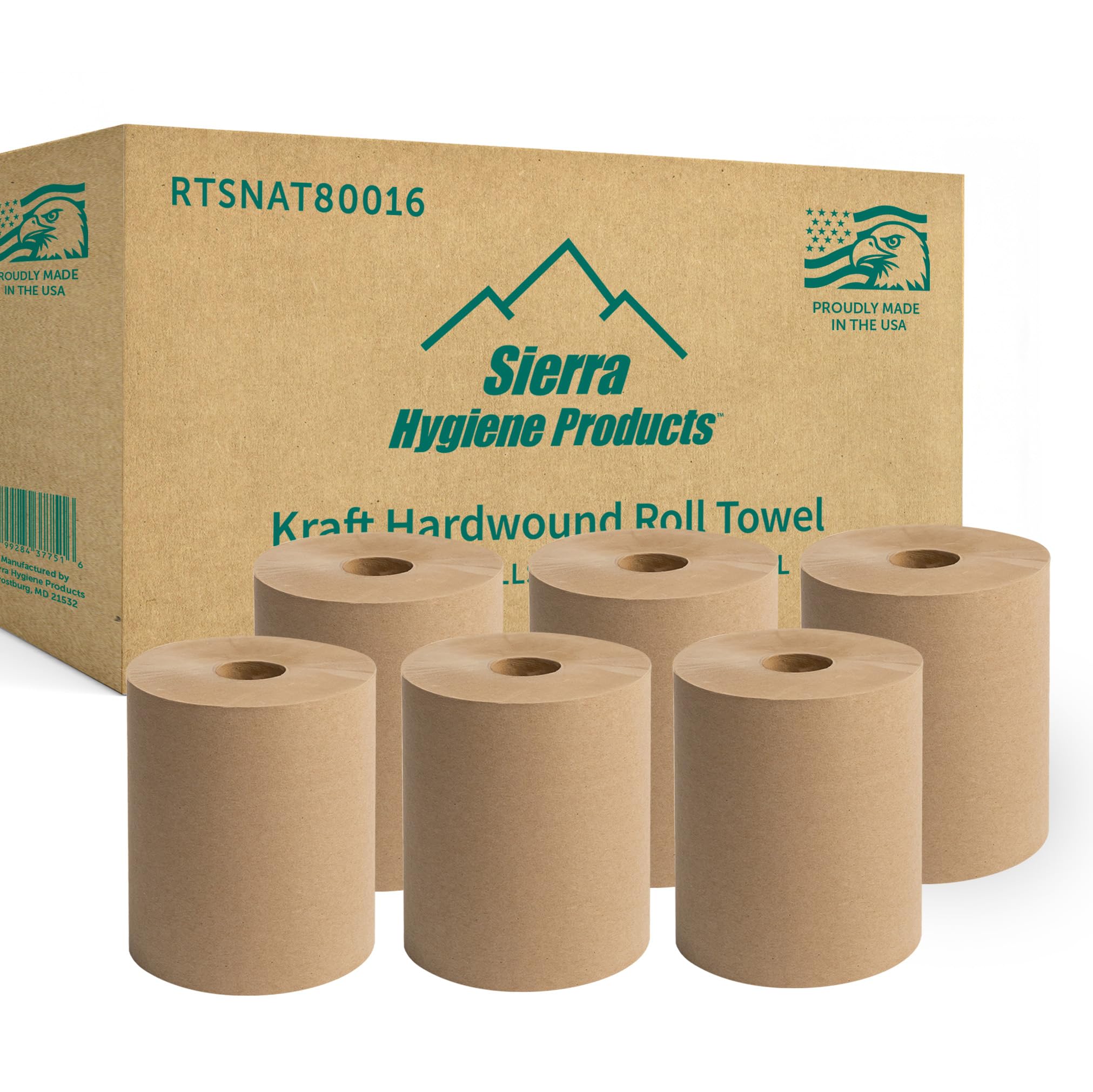 Sierra Hygiene Paper Towels Universal Core for Restrooms

