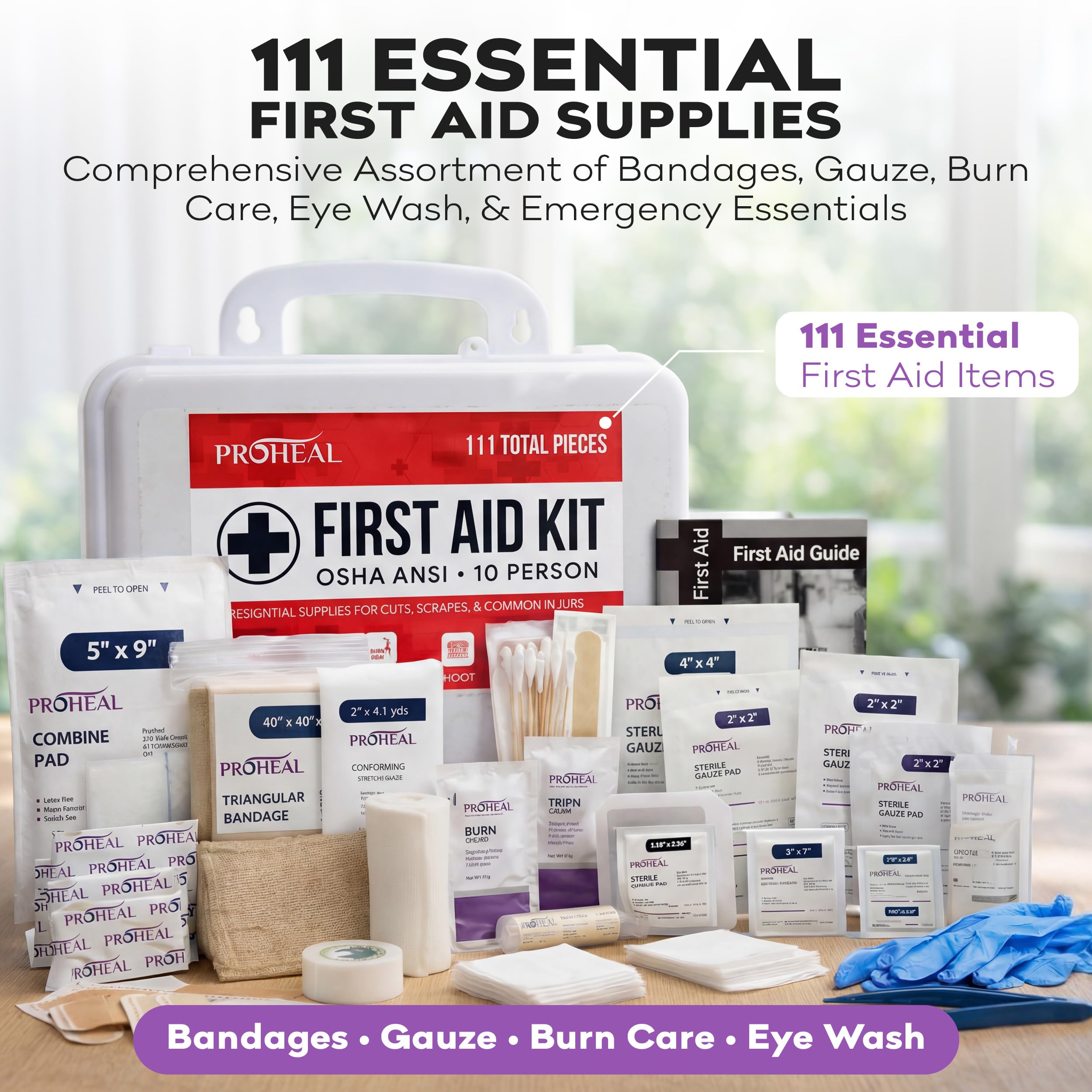 ProHeal First Aid Kit - OSHA Type III ANSI Class A

