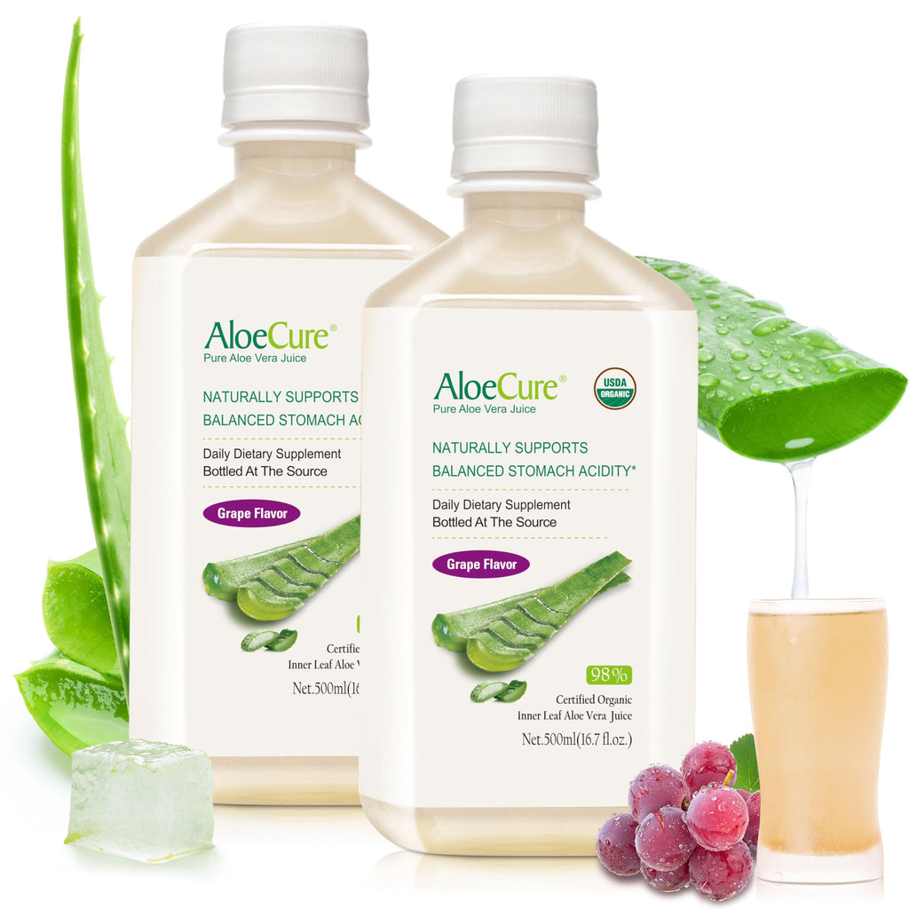 AloeCure Organic Aloe Vera Juice Inner Leaf Gel

