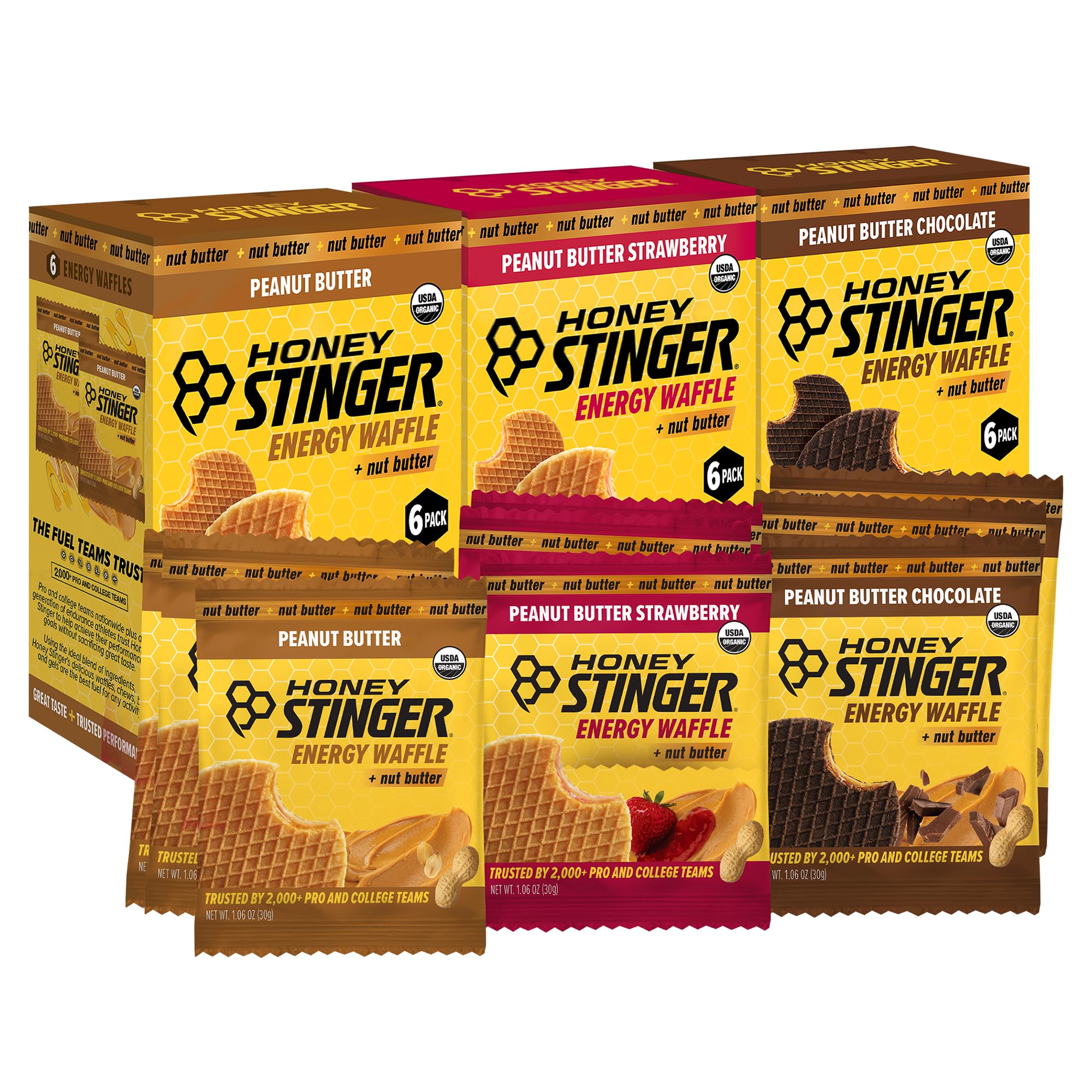 Stinger Organic Waffle Energy Snack