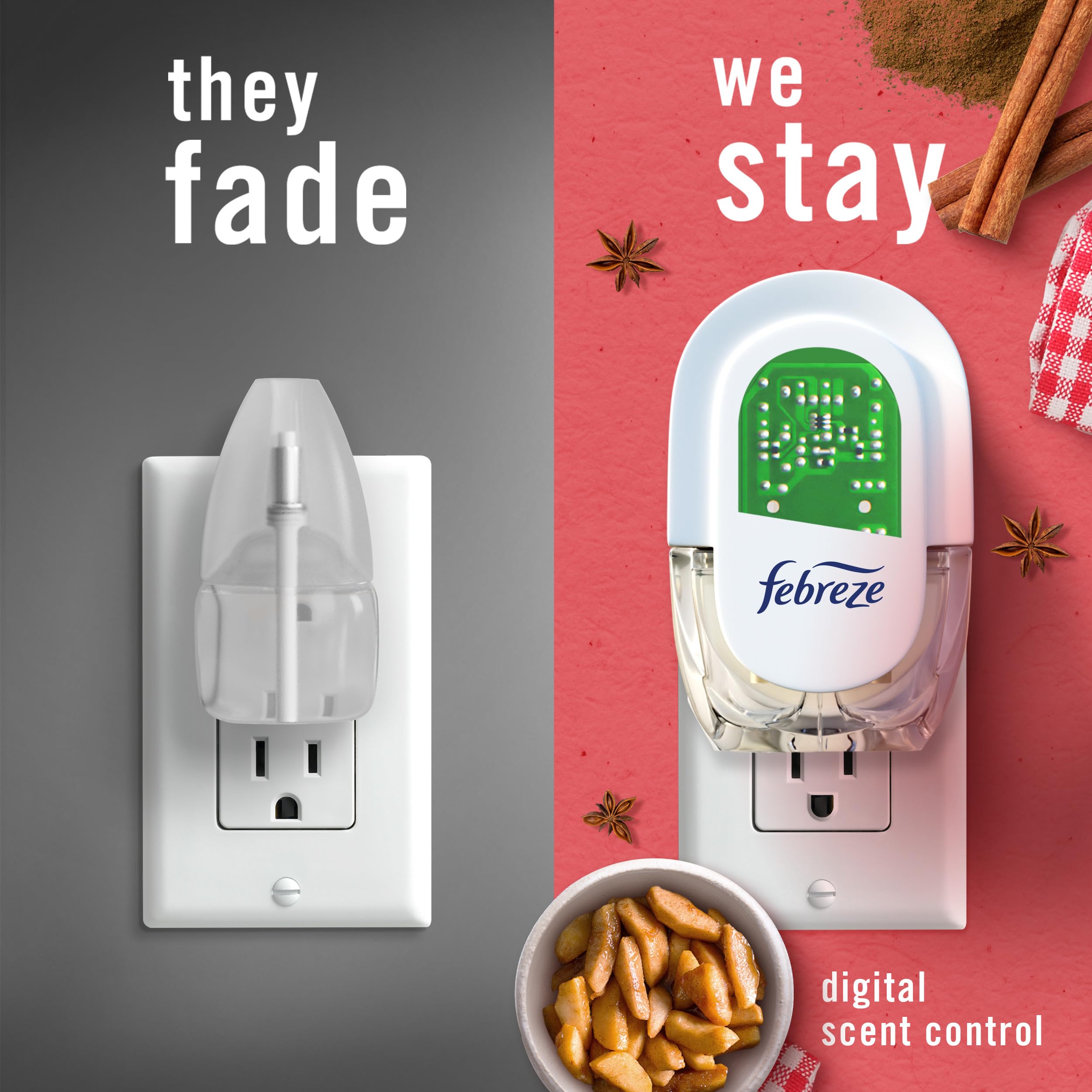 Febreze Fade Defy PLUG Air Freshener | Long-Lasting

