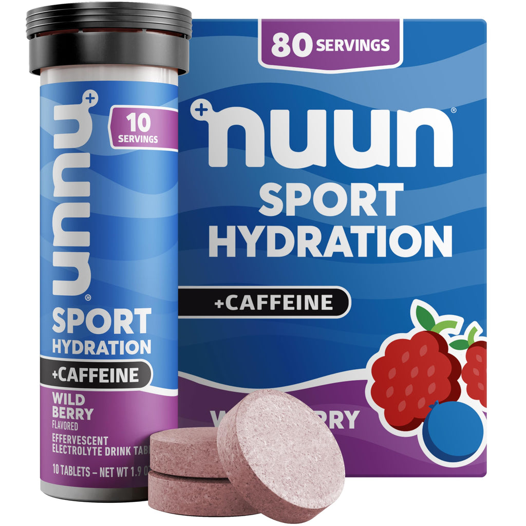 Nuun Hydration Electrolyte Drink Tablets with Caffeine

