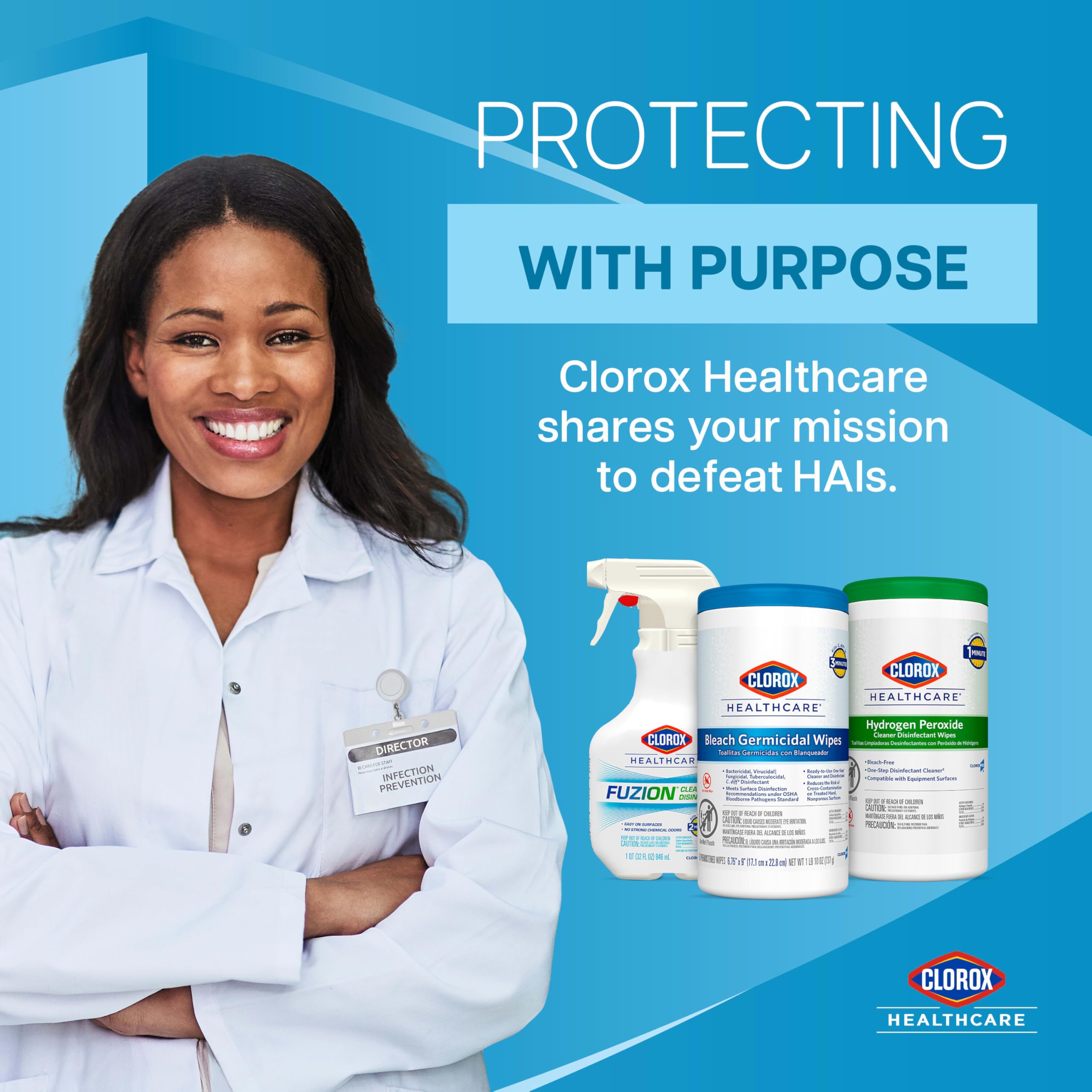 Clorox Healthcare Hydrogen Peroxide Cleaner Disinfectant

