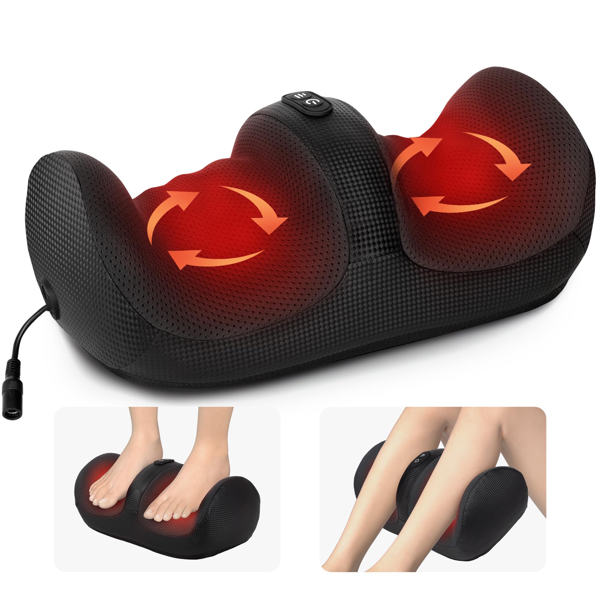Medcursor Foot Massager with Heat | Deep Relaxation

