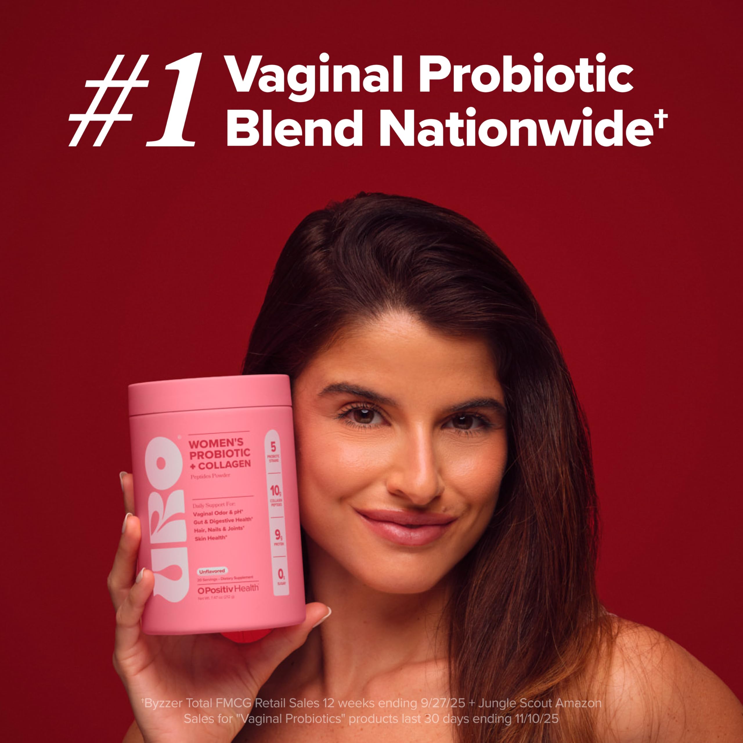 URO Women’s Probiotic Collagen Powder | Vaginal Health

