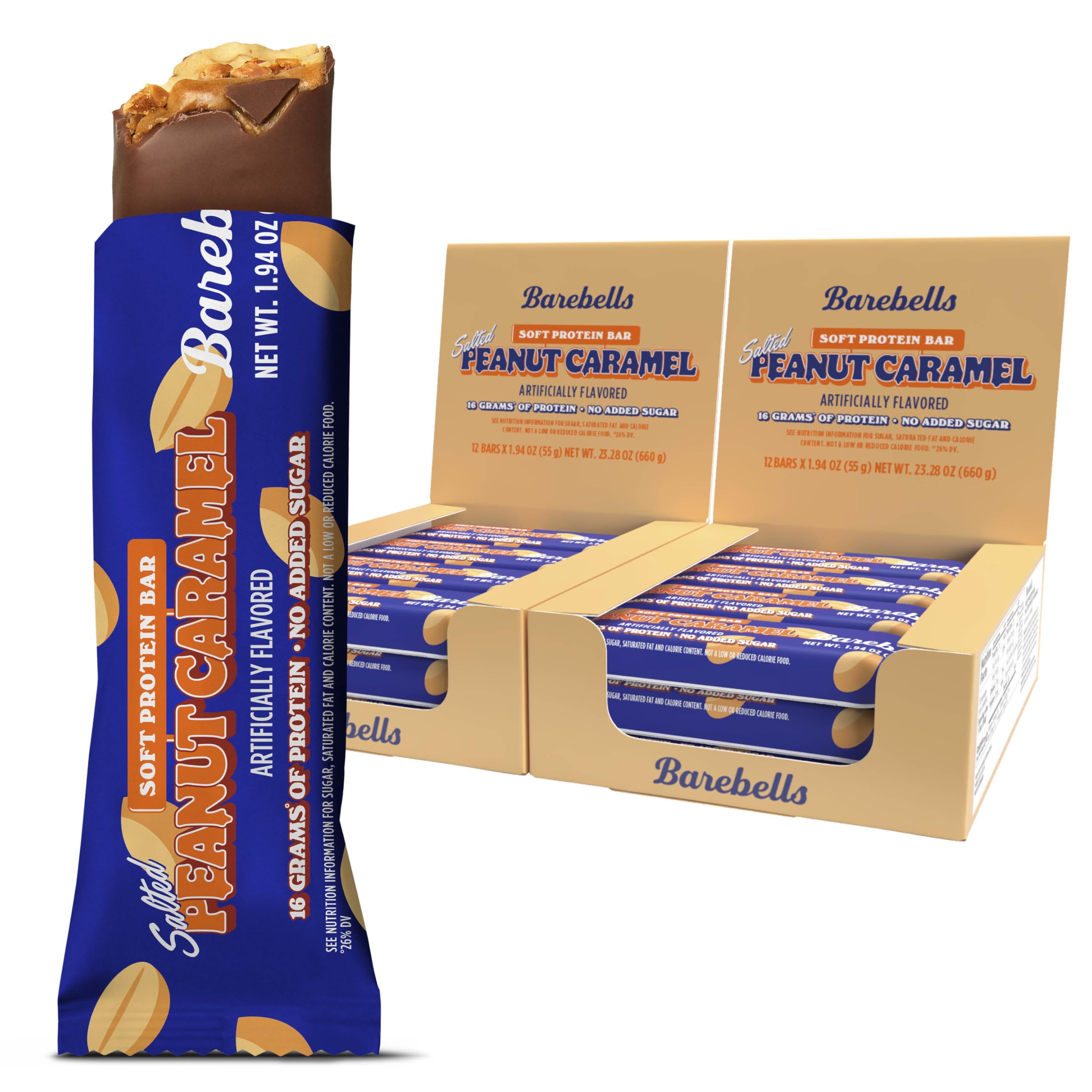 Barebells Protein Bar - 20g Protein, No Added Sugar - High Protein Snack