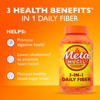 Metamucil Psyllium Husk Capsules 3-in-1 Fiber

