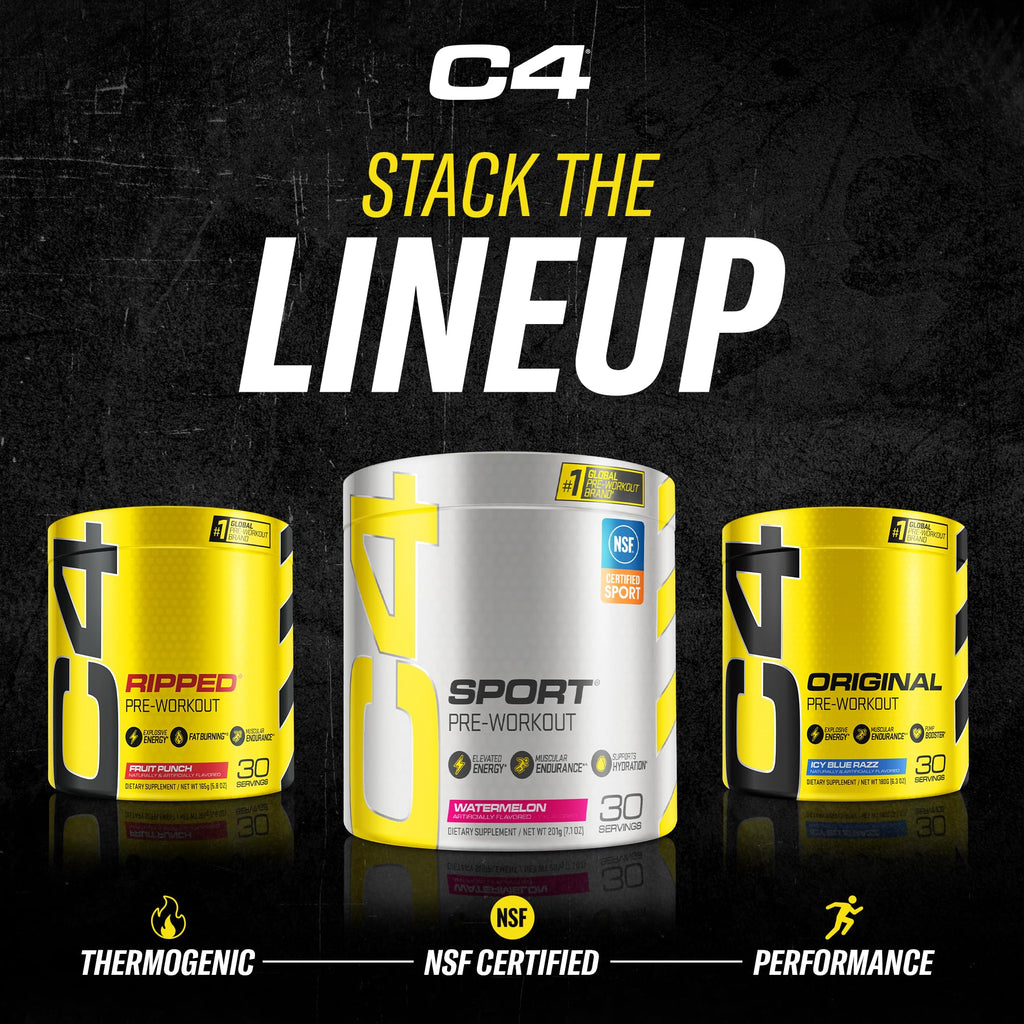 C4 Original Pre Workout Powder | Energy & Endurance

