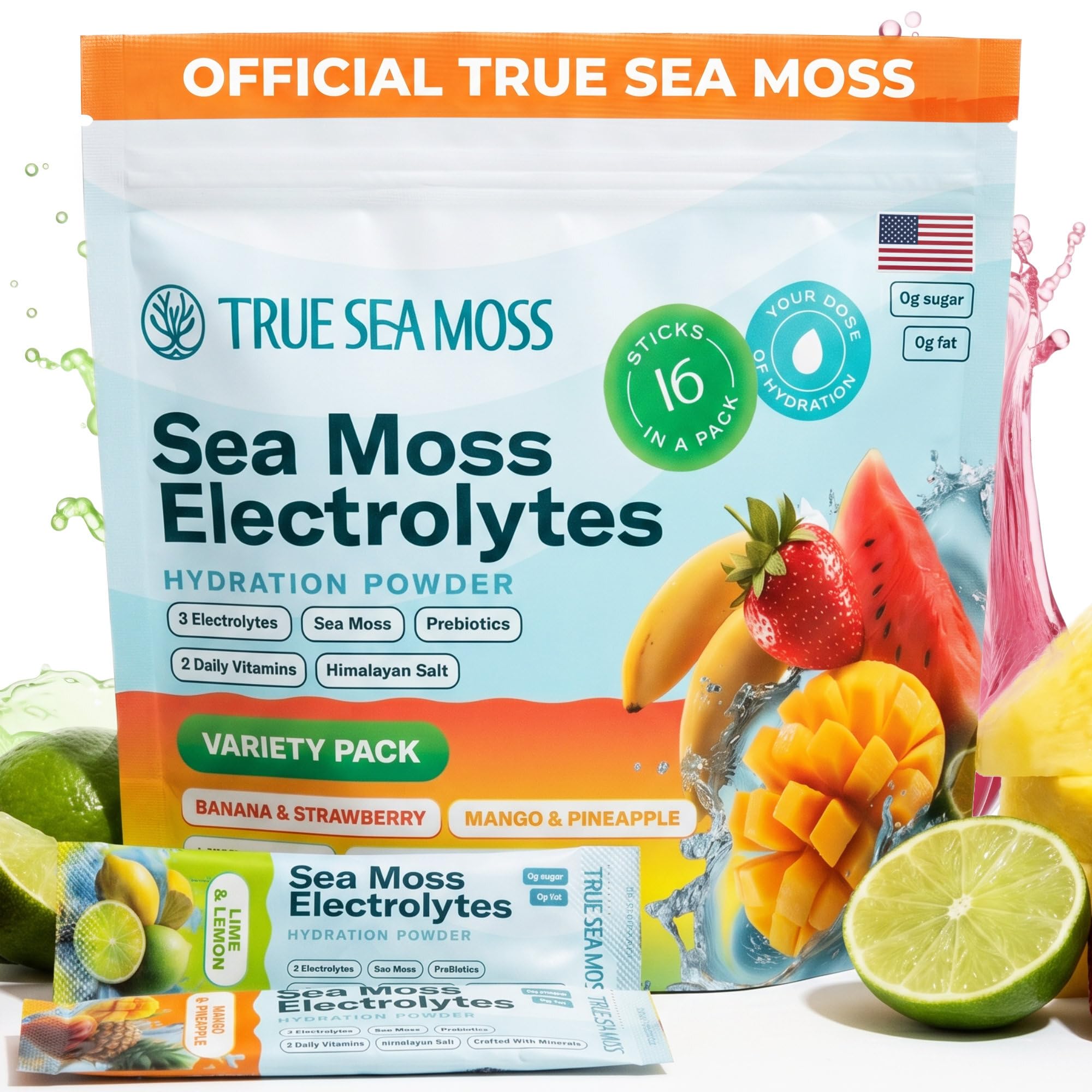 TrueSeaMoss Electrolyte Powder – Hydration & Recovery

