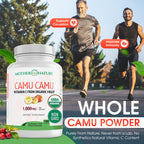 Organic Camu Camu Vitamin C Supplement - Vegan & Non-GMO

