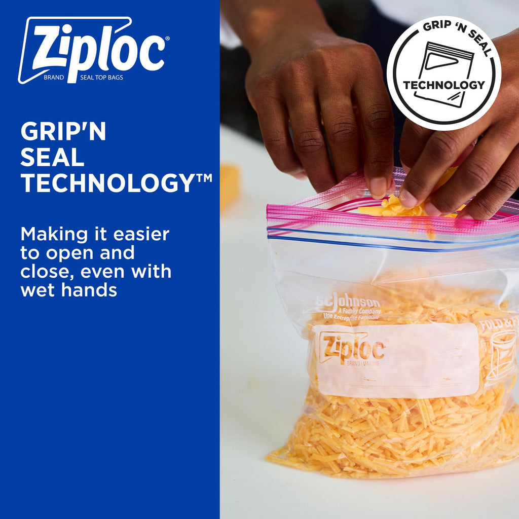 Ziploc Storage Bags with Double Zipper Seal - SC Johnson Pro

