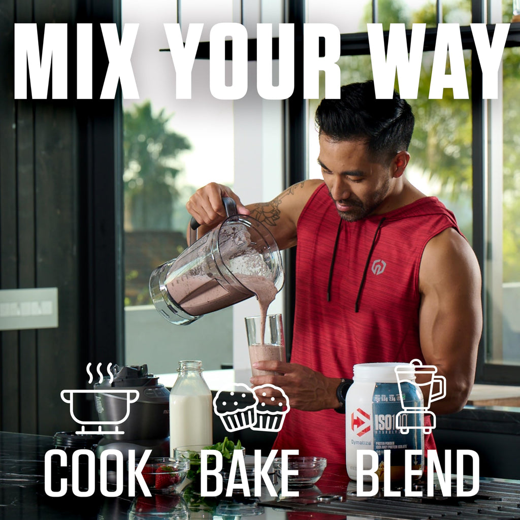 Dymatize ISO100 Whey Protein Powder Dunkin

