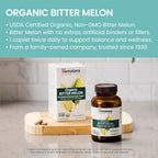 Himalaya Bitter Melon Capsules - Organic, Vegan & Non-GMO

