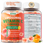 Liposomal Vitamin C Gummies for Immunity Support


