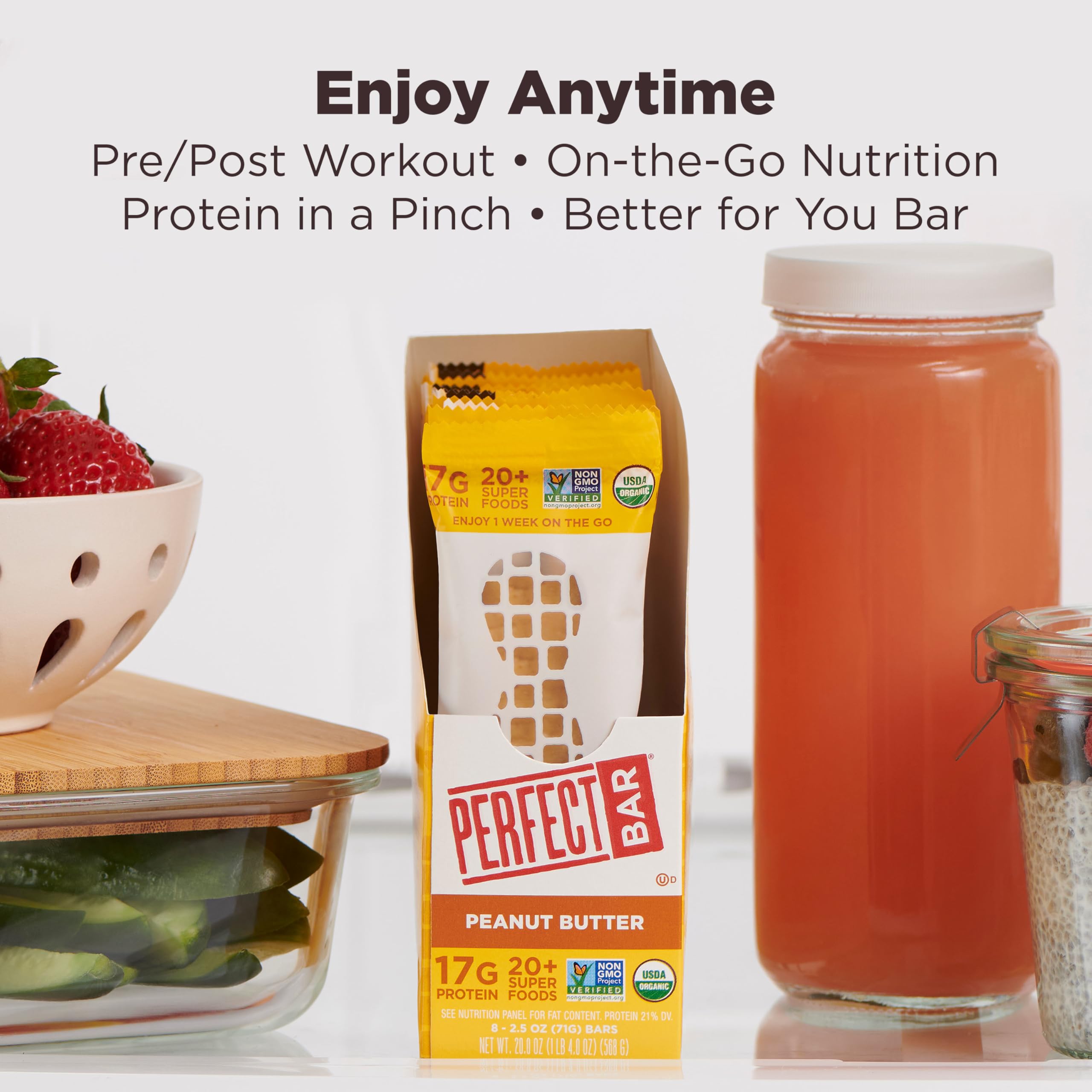Perfect Bar Protein Bars | Refrigerated Snack

