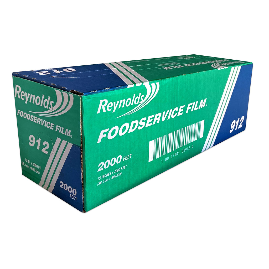 Reynolds Foodservice Clear Plastic Wrap Film with Cutter

