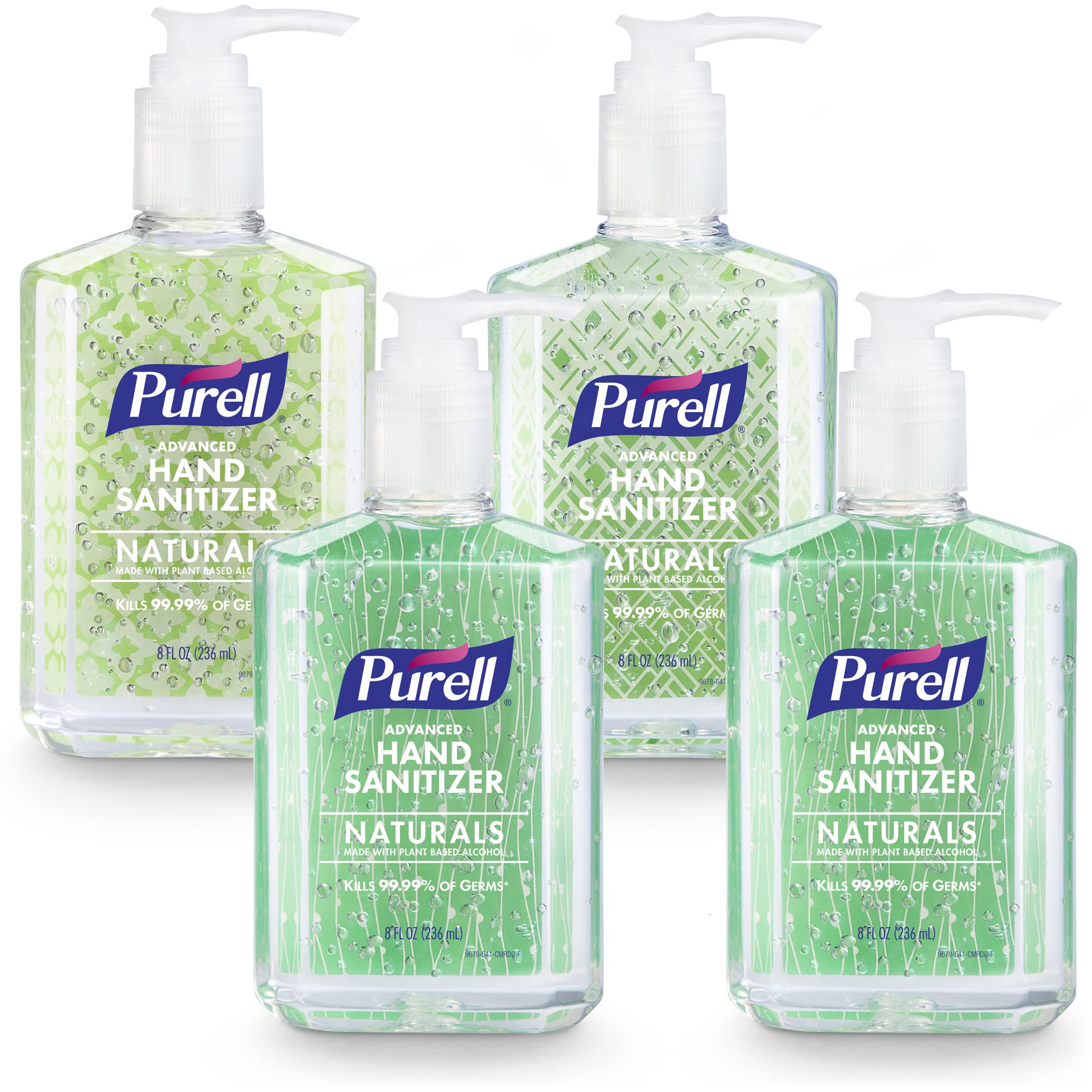 PURELL Advanced Hand Sanitizer Naturals Plant-Based Alcohol

