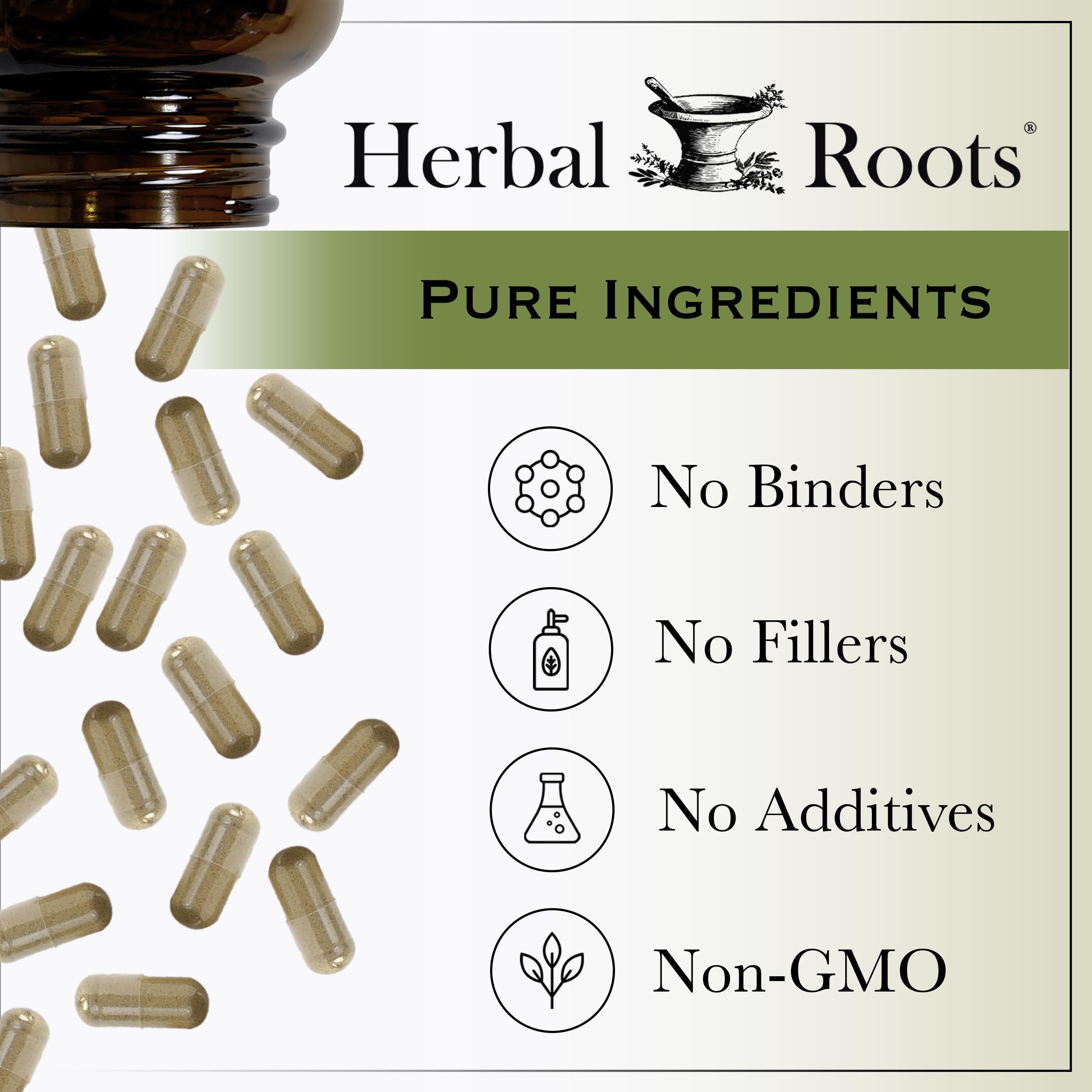 Herbal Roots Ginkgo Biloba Organic Herbal Supplement

