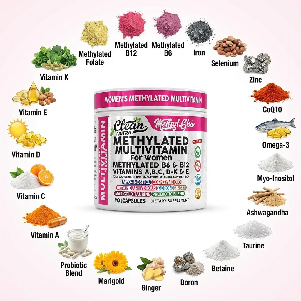 Clean Nutra Methylated Women's Multivitamin

