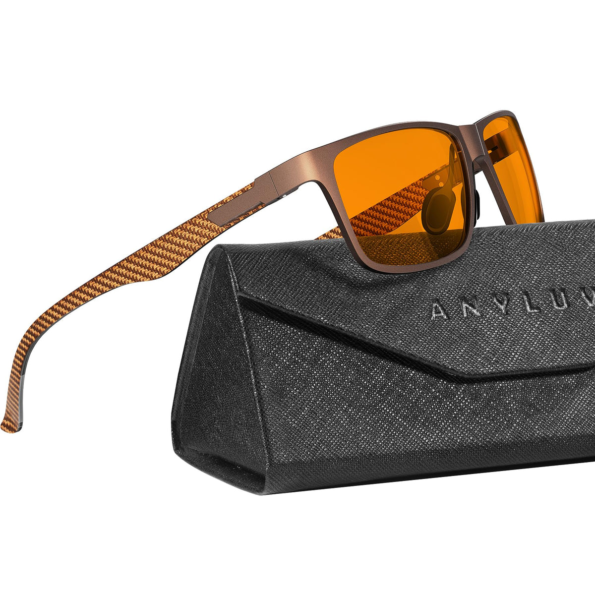 ANYLUV Light-Blocking Computer Glasses for Screens and Eye Protection