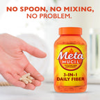 Metamucil Psyllium Husk Capsules 3-in-1 Fiber


