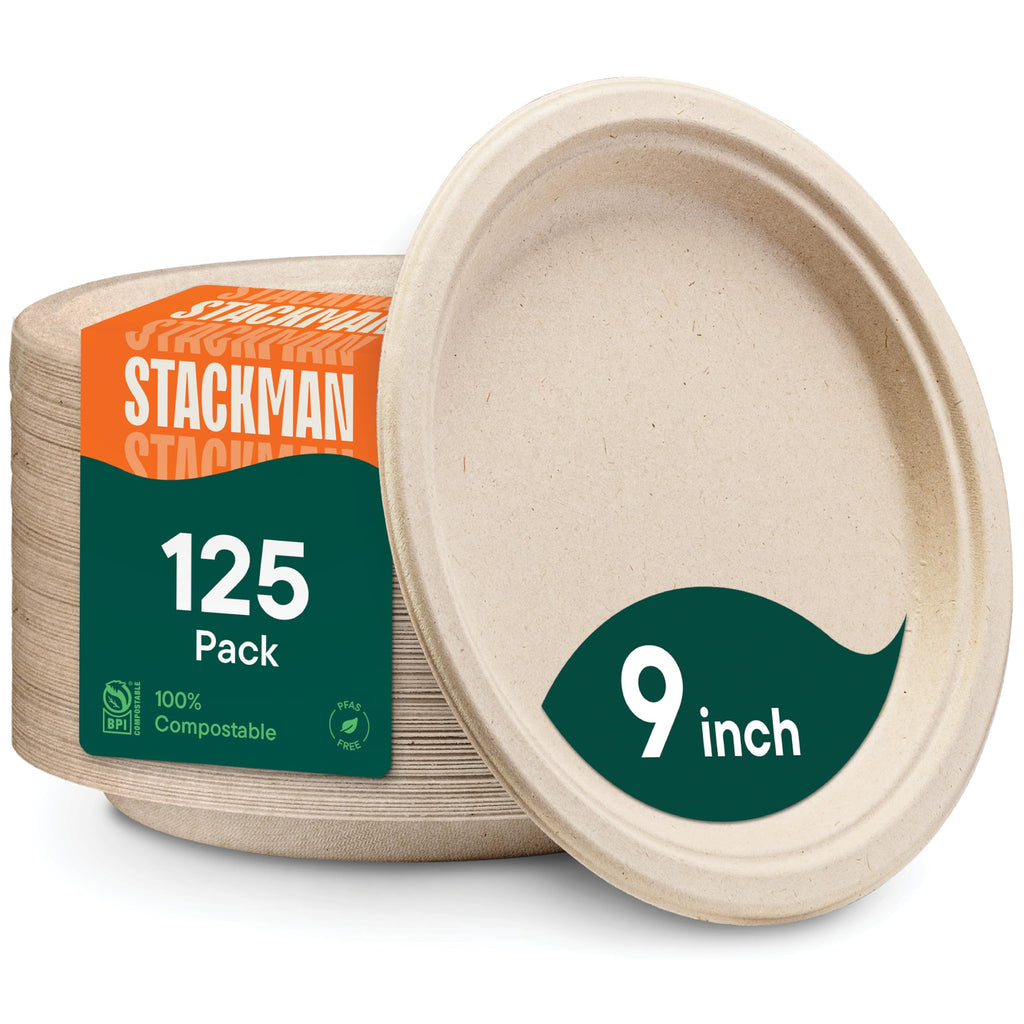 Eco-Friendly Disposable Plates | Plant-Based Dinnerware

