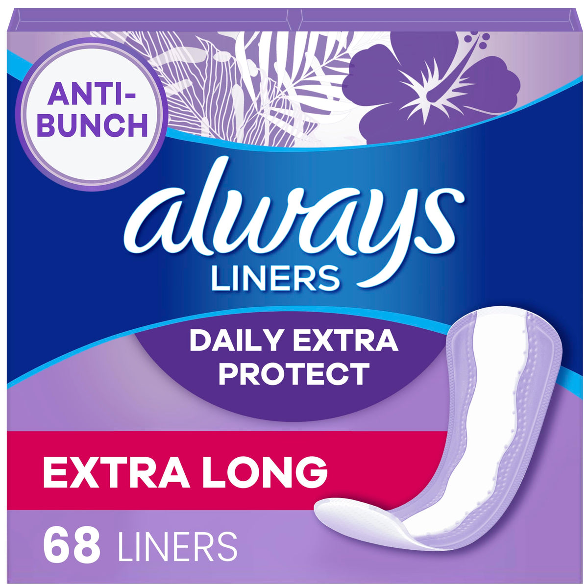 Always Panty Liners Daily Protect - Anti-Bunch Tech