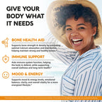 Vitamin D3 K2 Immune & Bone Health Supplement

