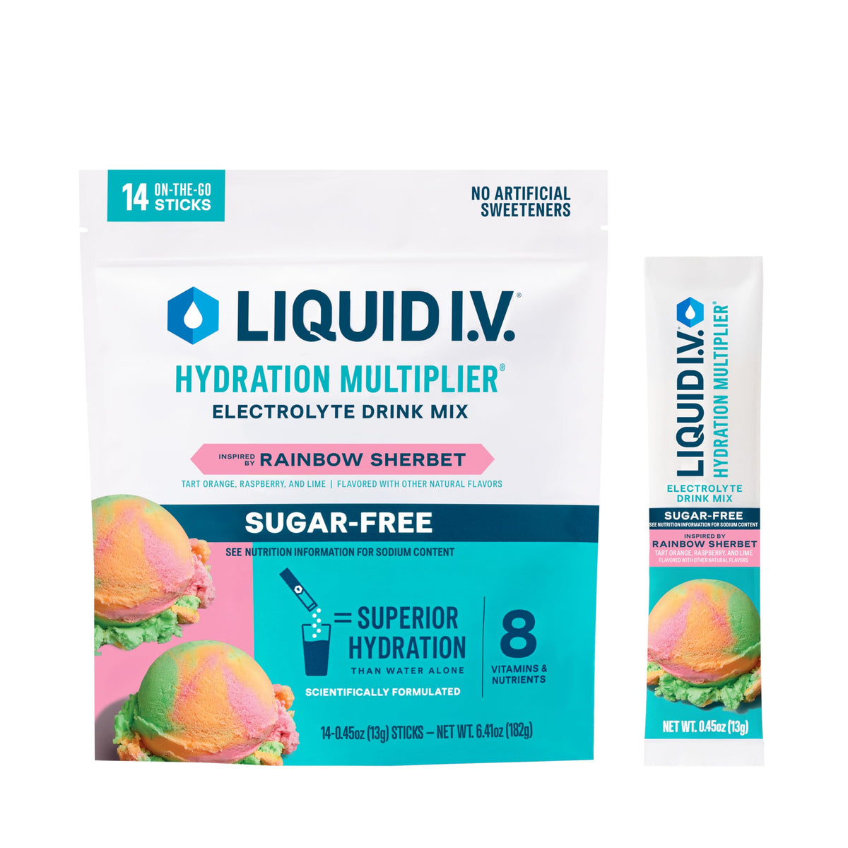 Liquid I.V. Hydration Multiplier Sugar-Free Electrolyte Drink Mix