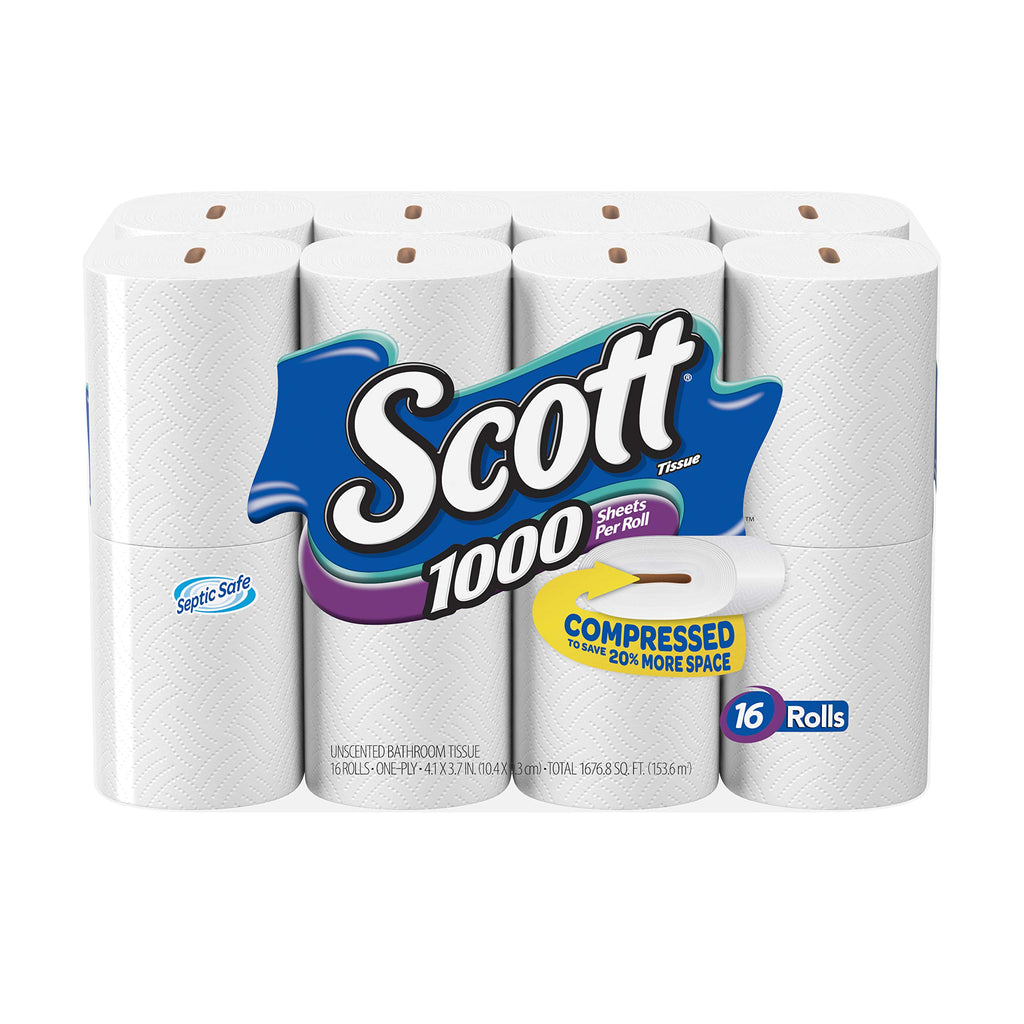 Toilet Paper Scott Trusted Clean - 1-Ply Septic-Safe