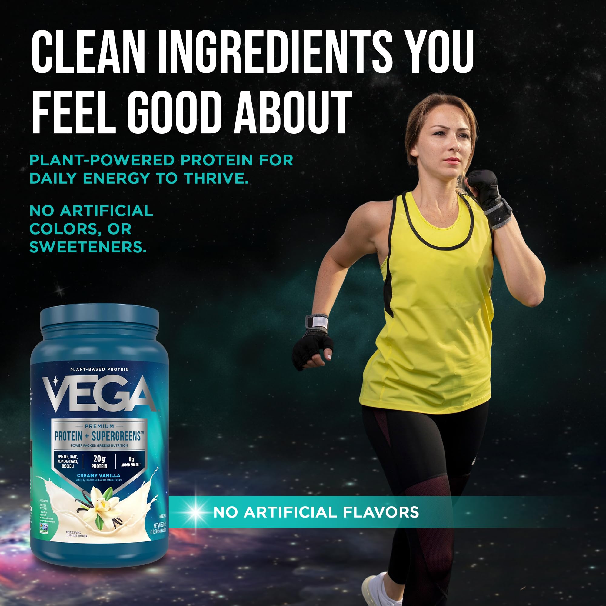 Vega Protein Powder + Supergreens

