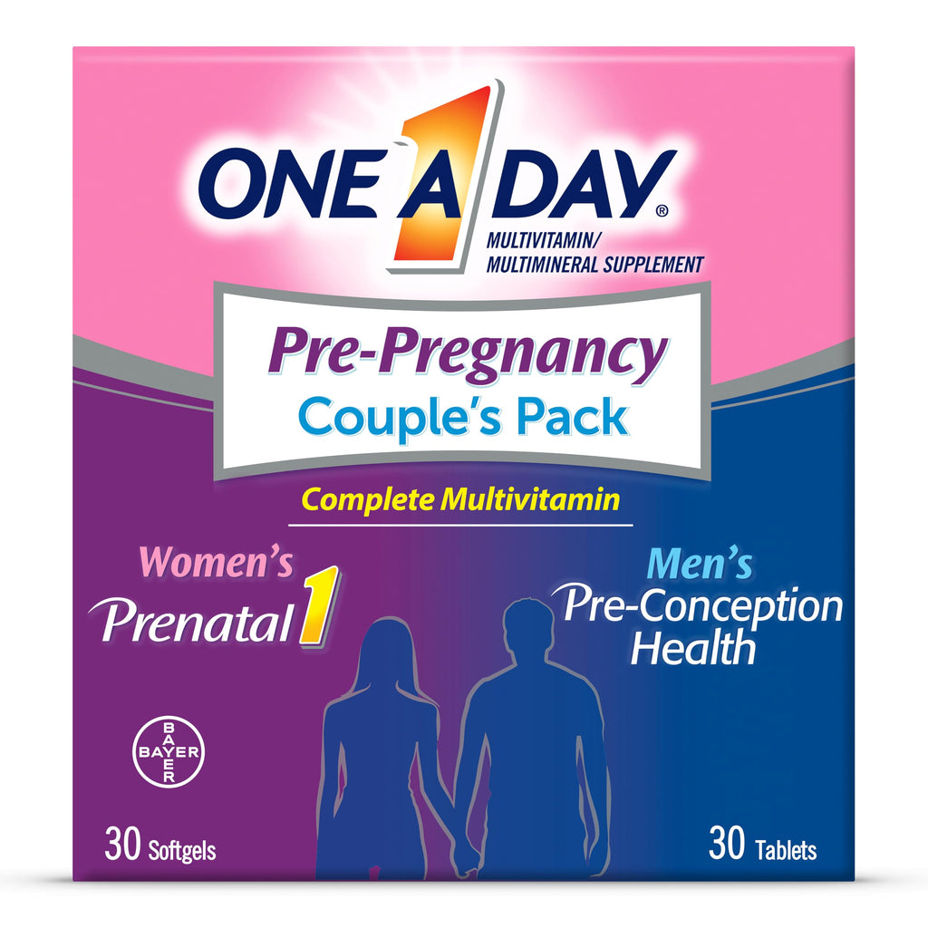 One A Day Pre-Pregnancy Multivitamin for Men & Women

