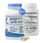IMMUNOVITES Stabilized R-Alpha Lipoic Acid 600 mg

