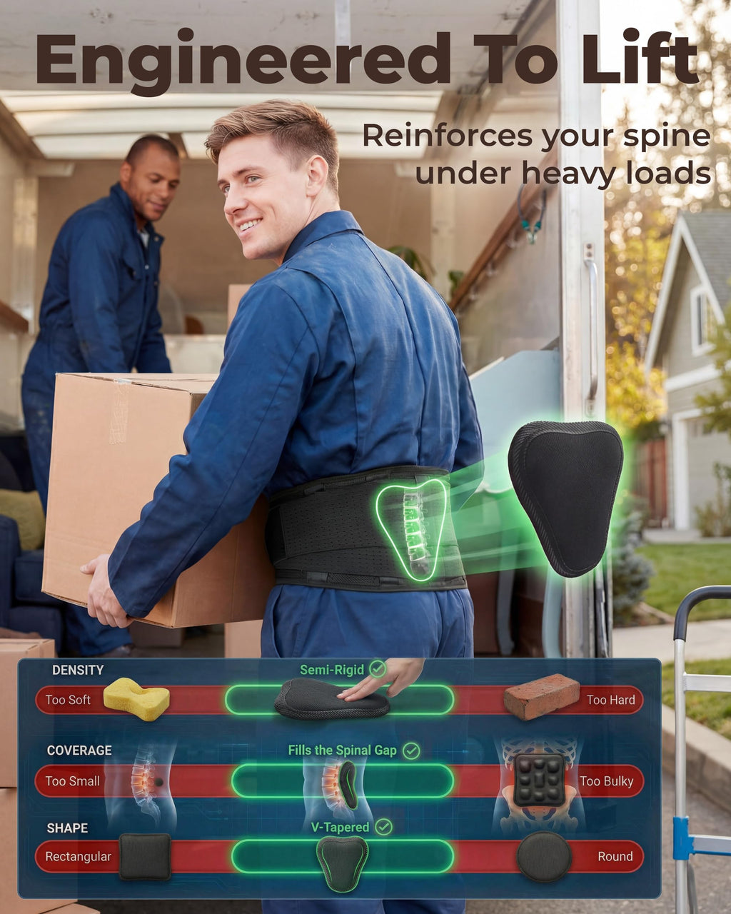 Sparthos Back Brace - Lumbar Support

