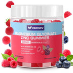 Magnesium Glycinate Gummies with Zinc & Vitamin D3 - Vegan

