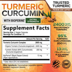 Nature's Nutrition Turmeric Curcumin - Absorption

