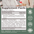 Women Libido Support Supplement with Horny Goat Weed

