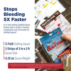 Adventure Medical Kits QuikClot Kaolin Gauze

