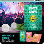 Flintts Mints Sugar Free Vegan Mints for Dry Mouth Relief


