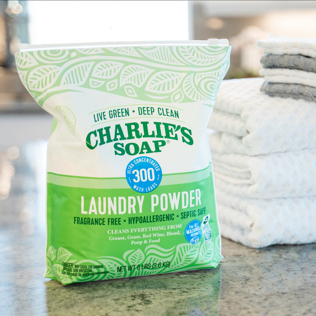 Charlie's Soap Hypoallergenic Laundry Detergent Powder

