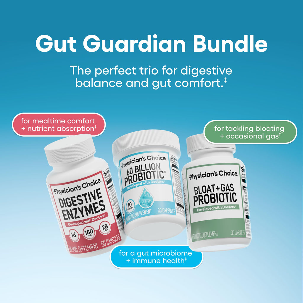 Physician's Choice Gut Guardian Bundle for Digestive Health

