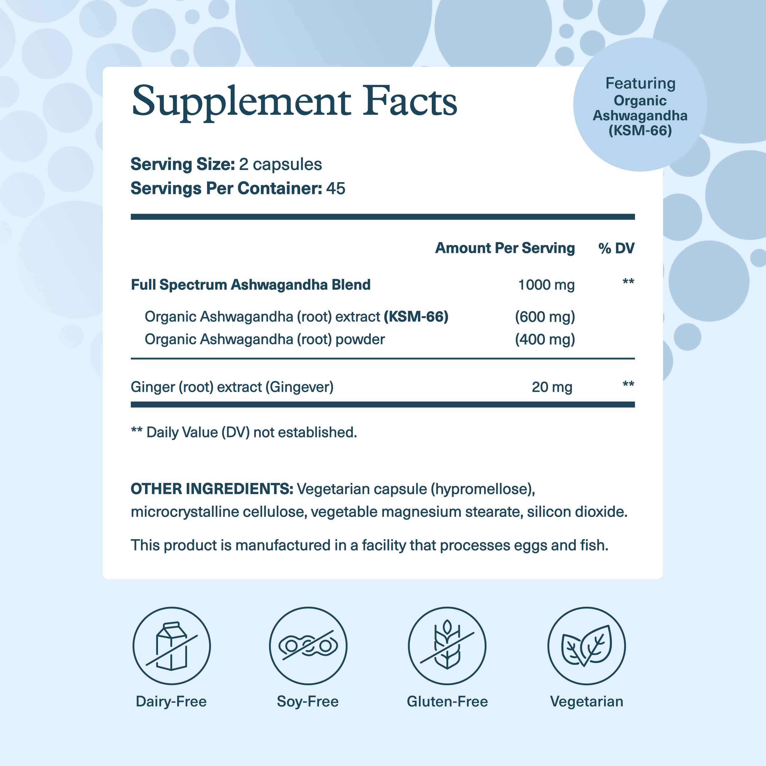 Youtheory Ashwagandha with Organic KSM-66 – Stress & Energy


