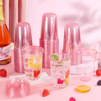 KesaPlan Disposable PET Cups with Sip Lids

