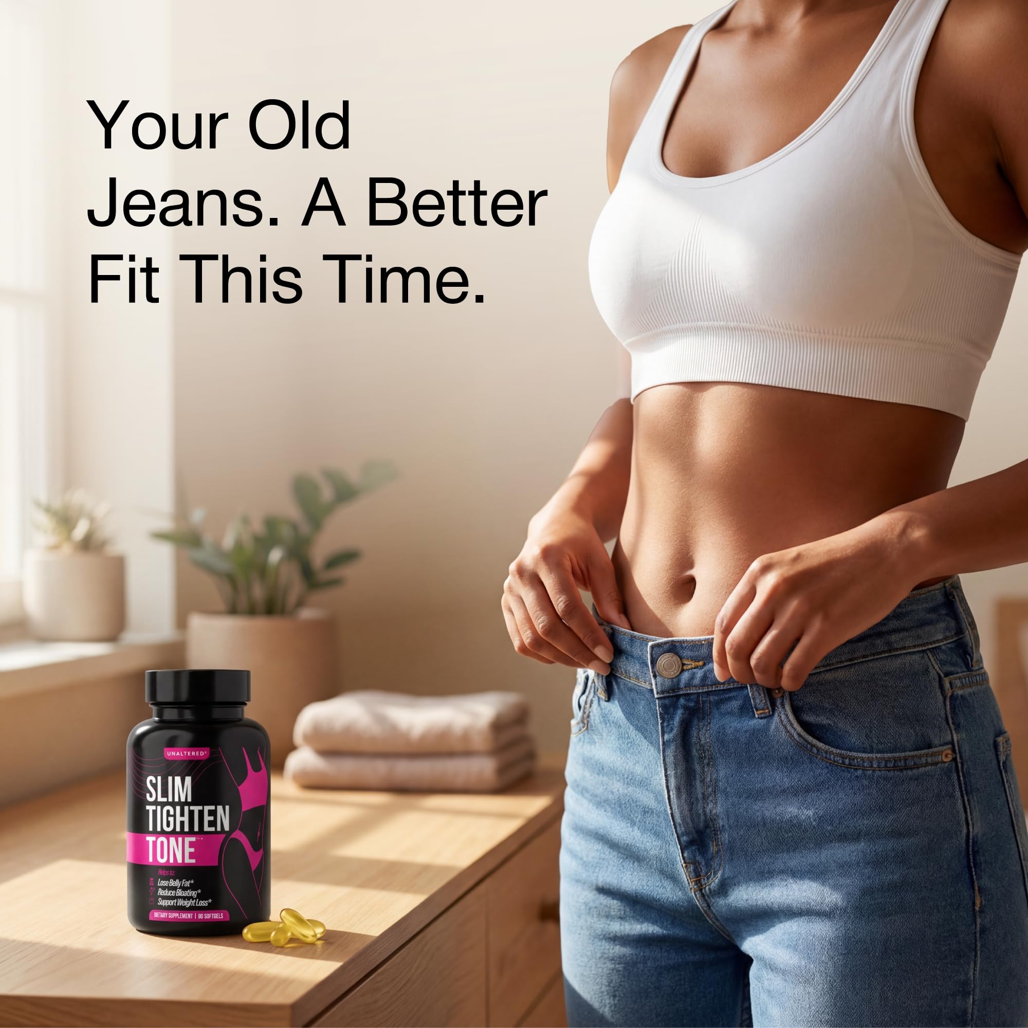 UNALTERED Belly Fat Burner for Women - Natural Weight Loss

