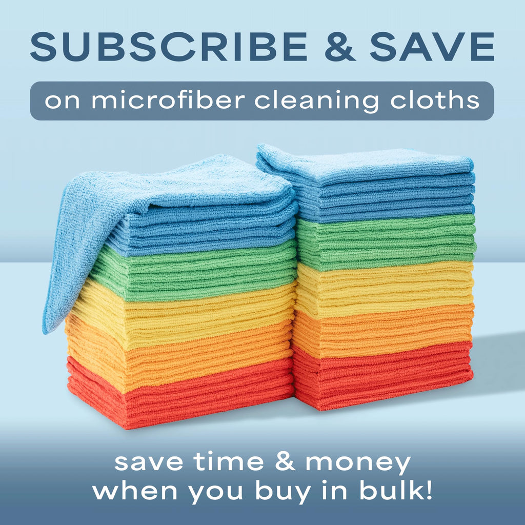 S&T INC Microfiber Cleaning Cloths for Home & Auto

