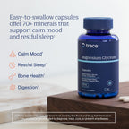 Trace Minerals Magnesium Glycinate Capsules for Sleep & Calm

