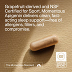 Momentous Apigenin Supplement | Sleep Support


