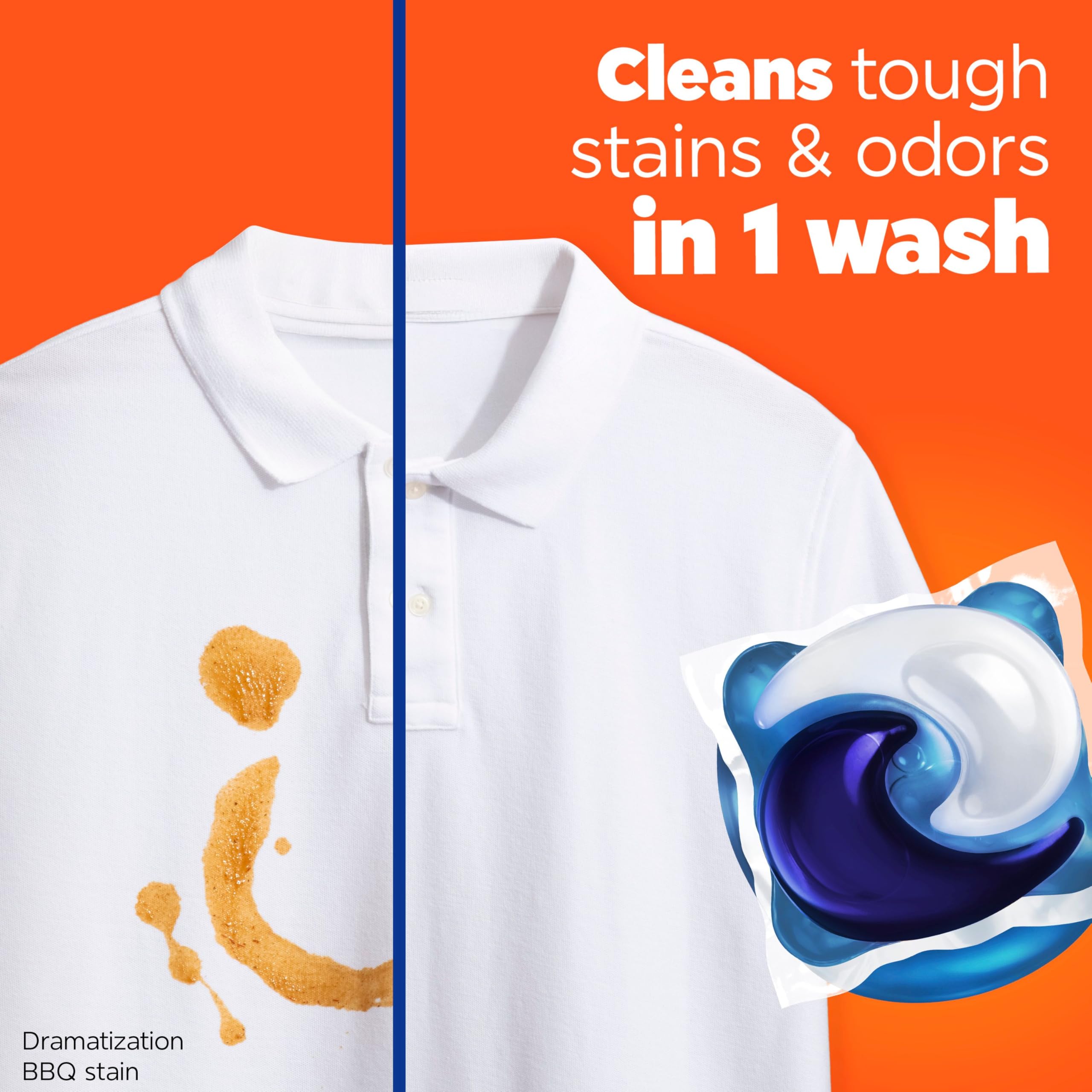 Tide PODS with Downy 4-in-1 Detergent Pacs | April Fresh

