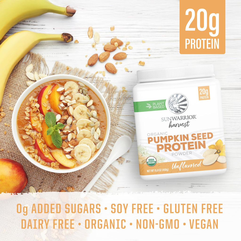 Organic Pumpkin Seed Protein Powder | Plant-Based Protein

