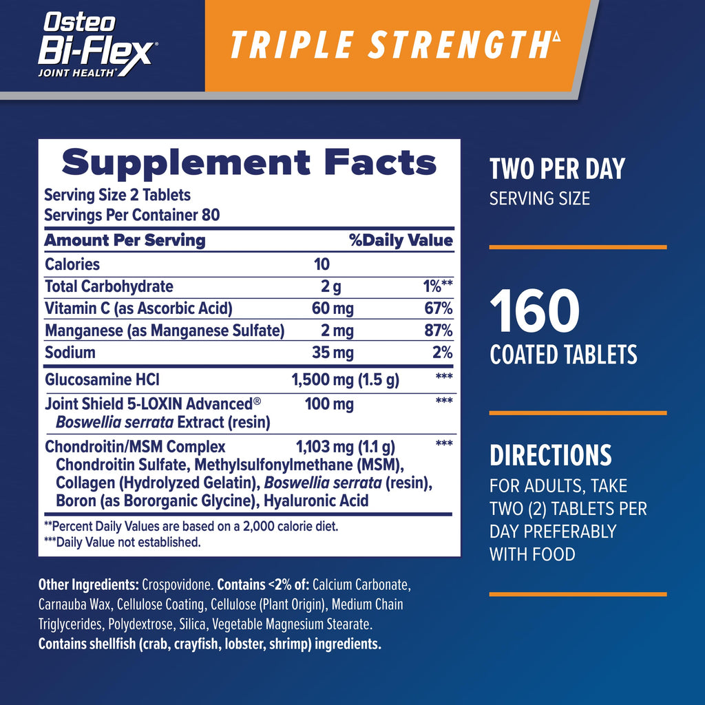 Osteo Bi-Flex Triple Strength Glucosamine Chondroitin

